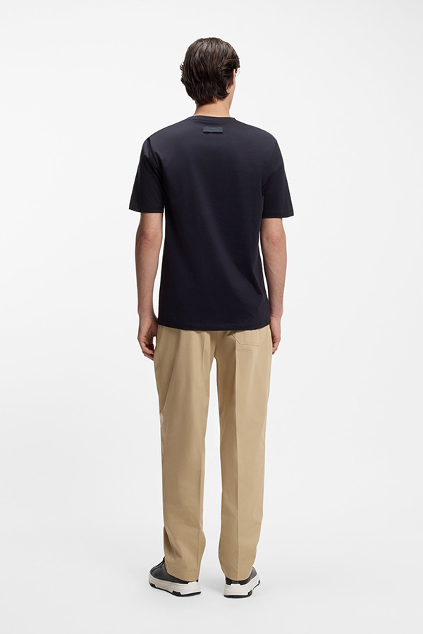 ΜΠΛΟΥΖΑ T-SHIRT HUGO - 405 ΜΠΛΕ